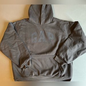 AUTHENTIC Yeezy Gap Dove Shrunken Hoodie Black XL